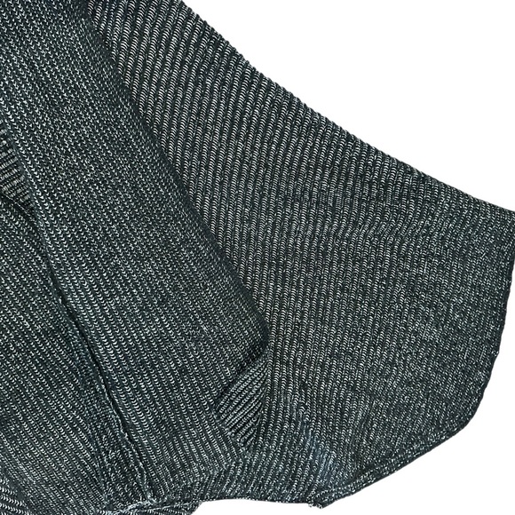 CABI Cloak Cardigan Long Duster Sweater Black Gray 3530 Medium NWOT - Picture 3 of 6